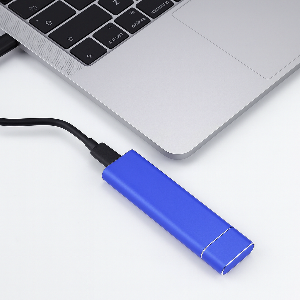 External Hard Drive 8TB Portable Aluminum High Speed Data Storage