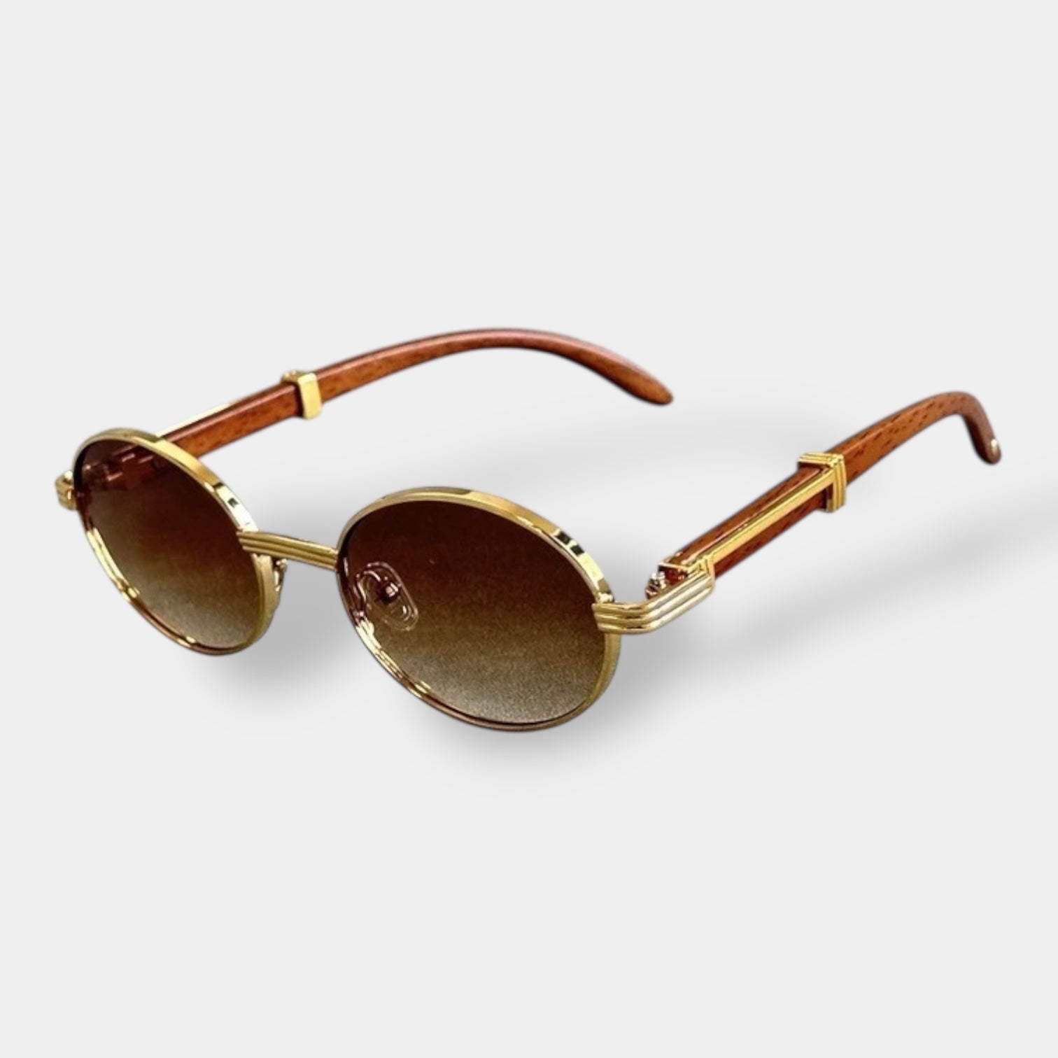 Men's Vintage Round Sunglasses | UV Protection Retro Style