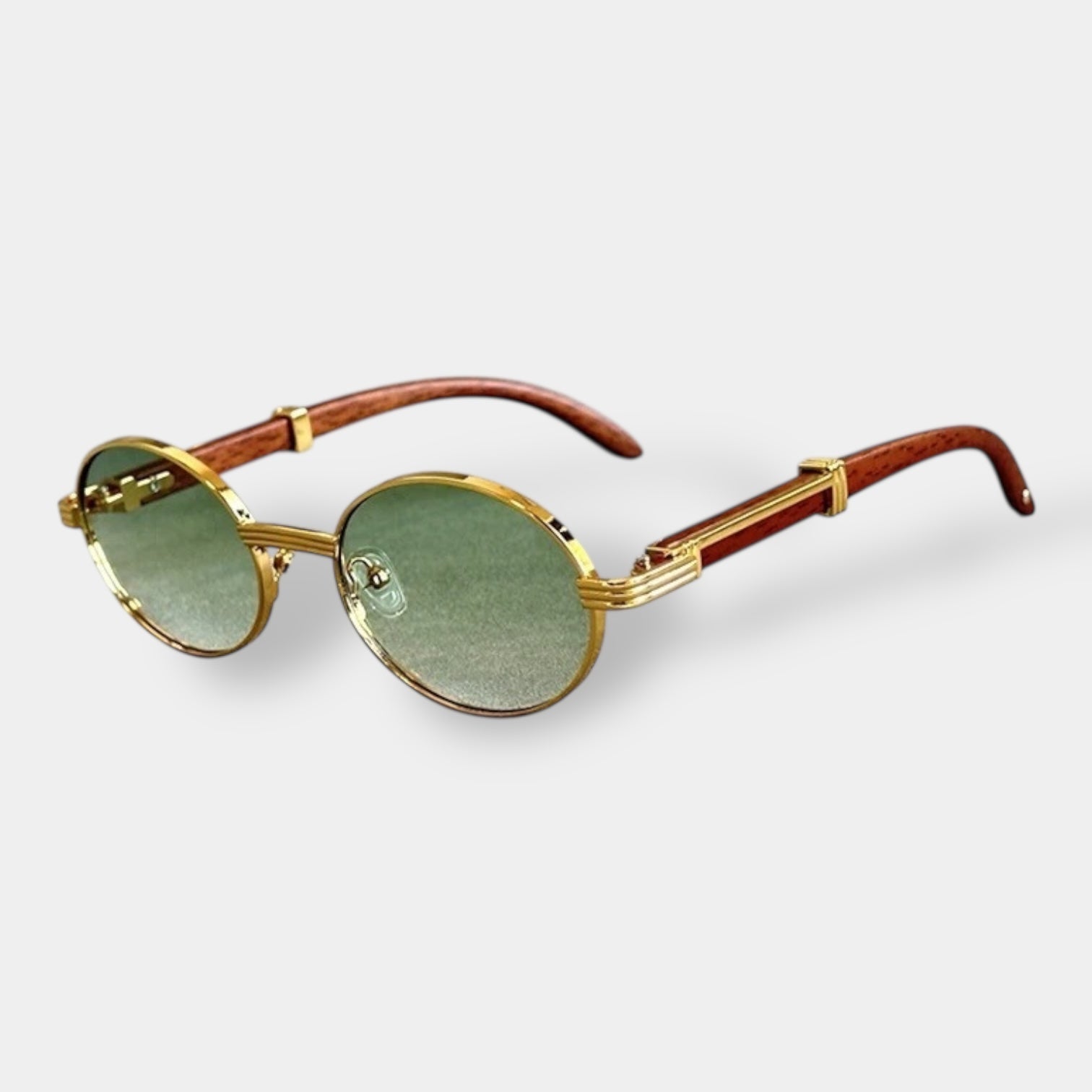 Men's Vintage Round Sunglasses | UV Protection Retro Style