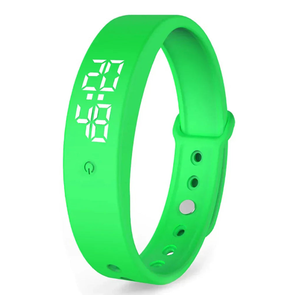 Smartwatch Fitness Tracker Waterproof LED Display Vibration Alarm