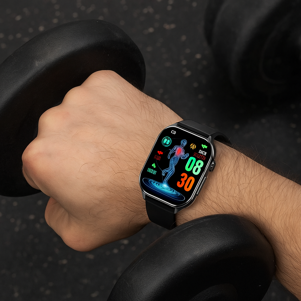 Smartwatch Seniors Health Tracker Heart Rate SOS Alert