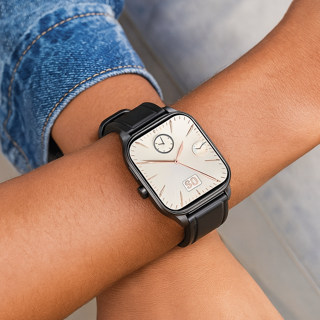 Smartwatch Seniors Health Tracker Heart Rate SOS Alert