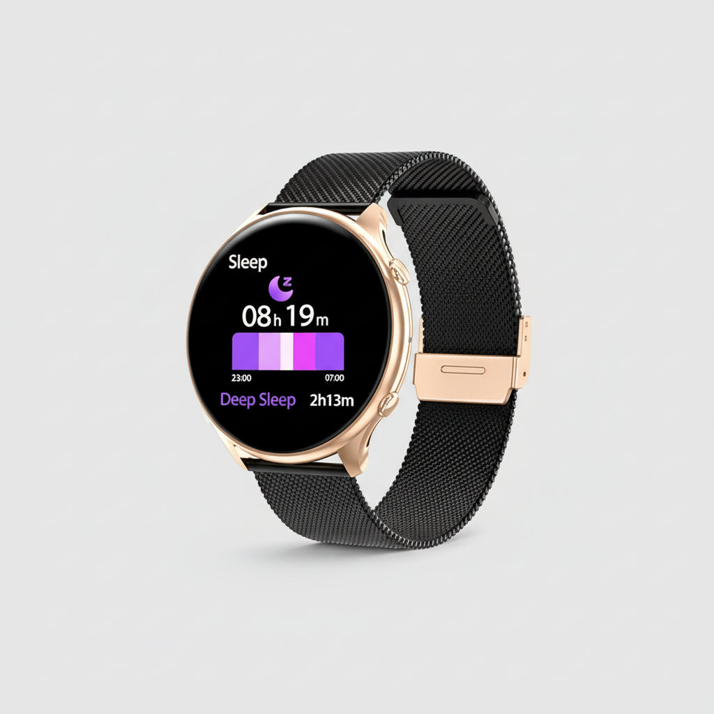 Smartwatch Women Fitness Tracker AMOLED IP68 Waterproof