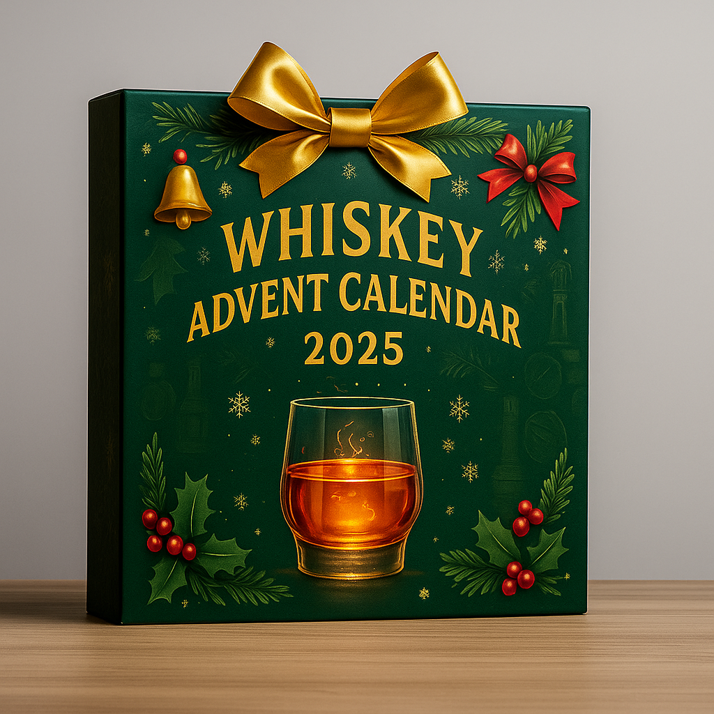 Whiskey Advent Calendar 2025 Christmas Gift Box for Adults