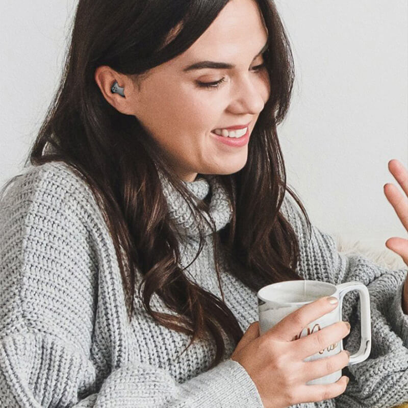 Wireless Bluetooth Earbuds with Noise Cancelling Charging Case