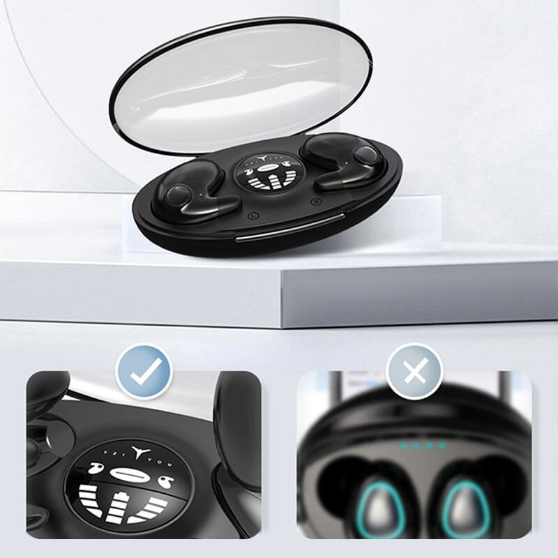 Wireless Bluetooth Earbuds with Noise Cancelling Charging Case
