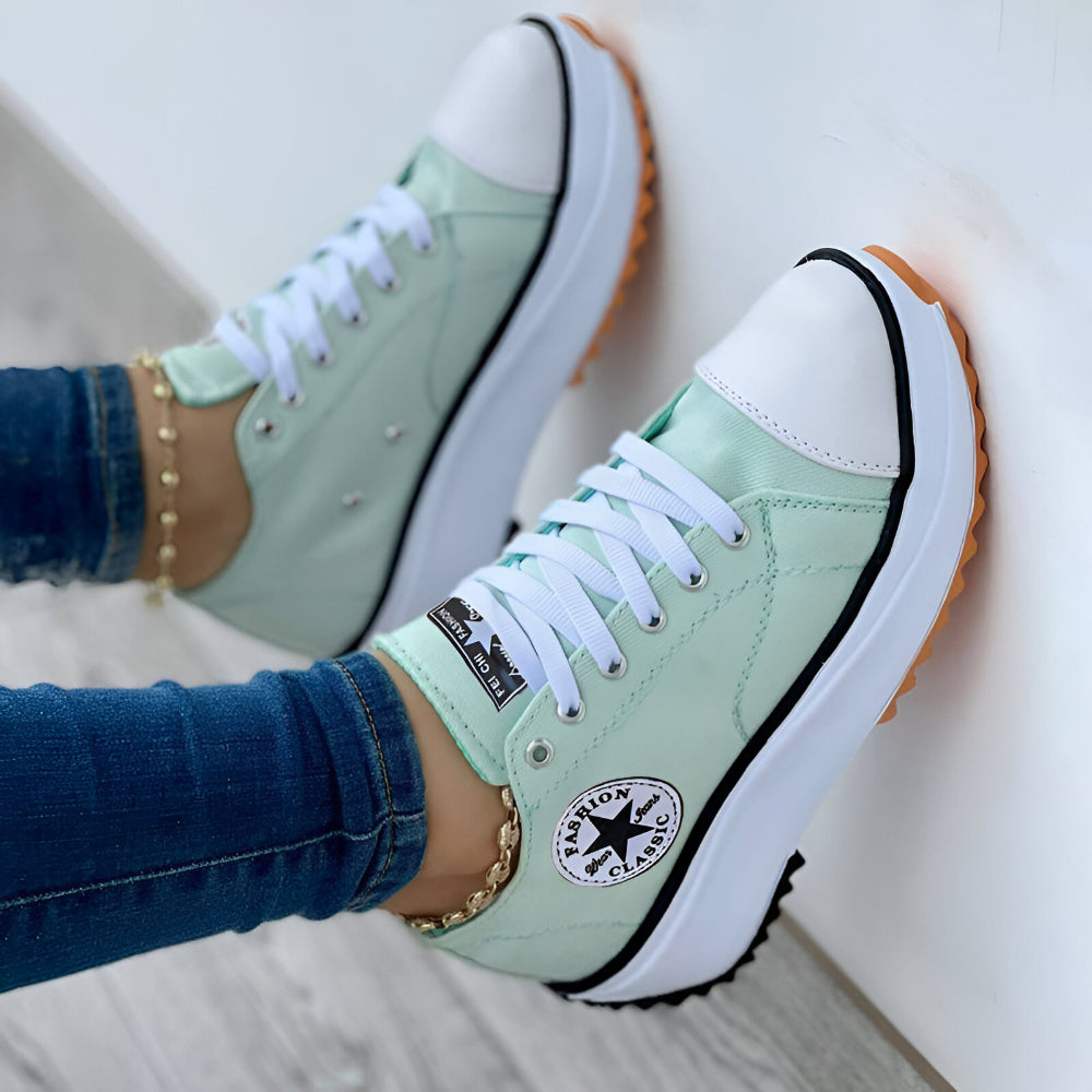 Women Platform Sneakers - Casual Shoes
