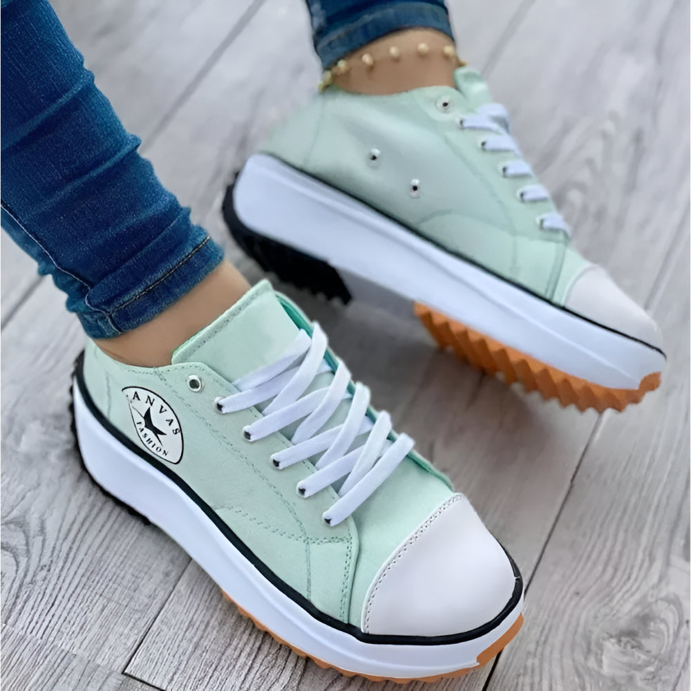 Women Platform Sneakers - Casual Shoes