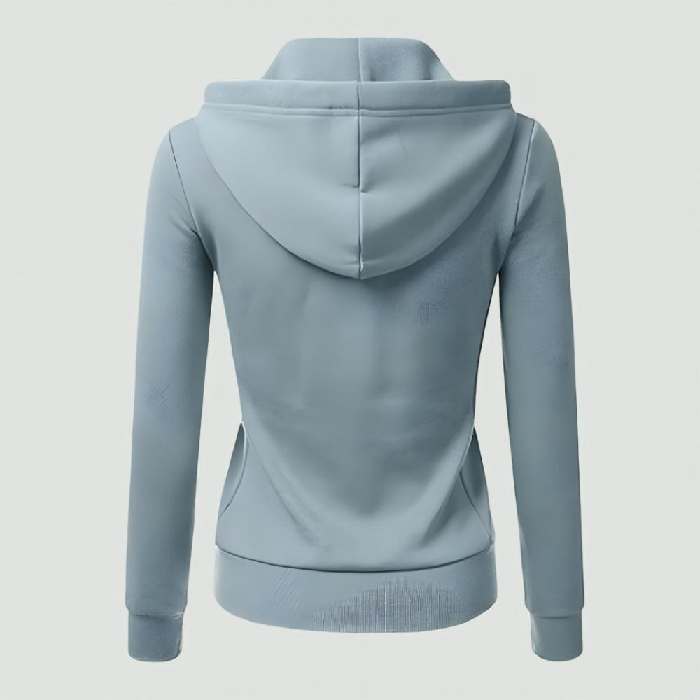 Women Lightweight Jacket - Zip Up Hoodie