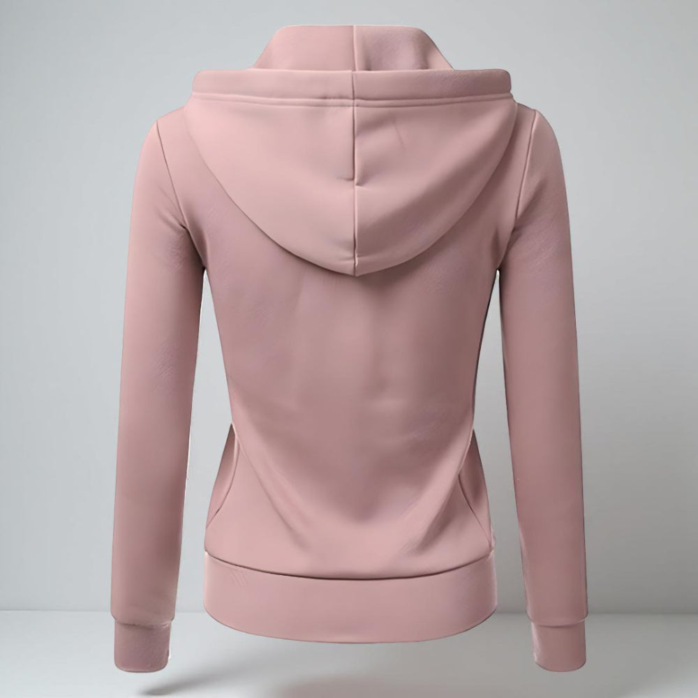 Women Lightweight Jacket - Zip Up Hoodie
