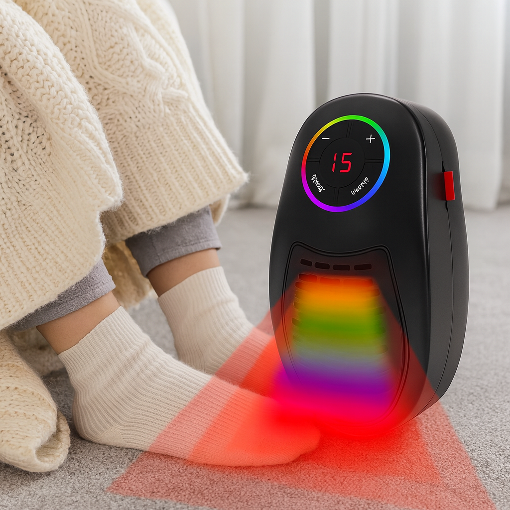 Electric Space Heater Portable Ceramic Fast Heating Energy Efficient