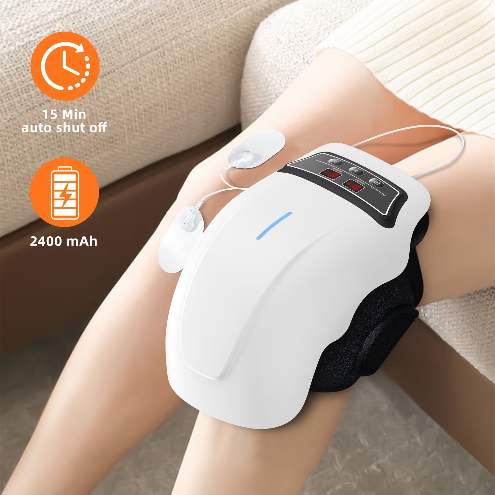 Massager Heated Knee Pad Pain Relief Joint Therapy