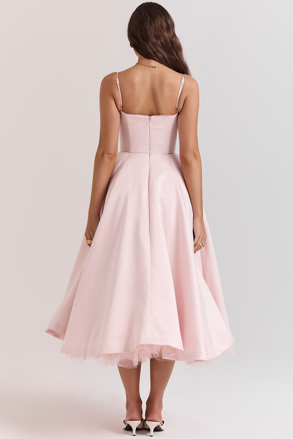 Women's Elegant Strapless Summer Dress | Casual Midi