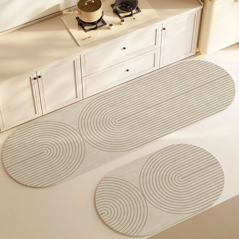 Non-Slip Absorbent Bath Mat for Bathroom and Kitchen Floors