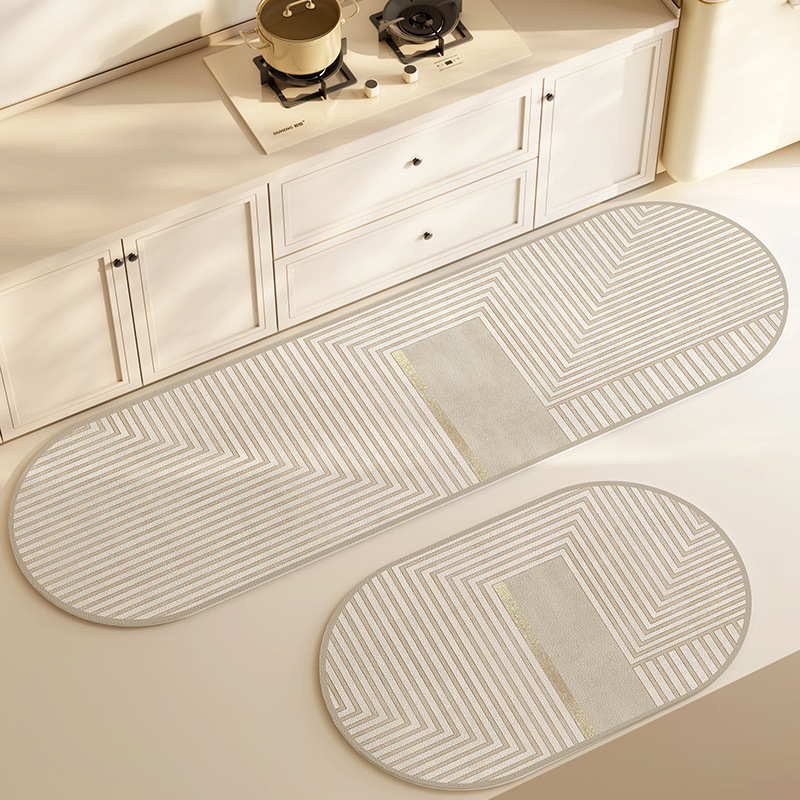 Non-Slip Absorbent Bath Mat for Bathroom and Kitchen Floors