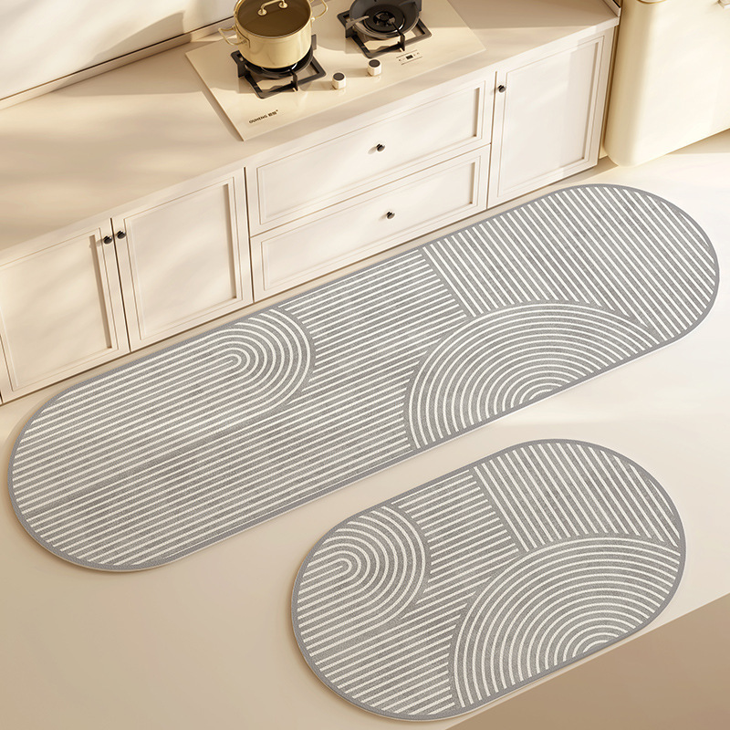 Non-Slip Absorbent Bath Mat for Bathroom and Kitchen Floors