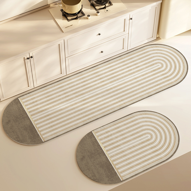 Non-Slip Absorbent Bath Mat for Bathroom and Kitchen Floors
