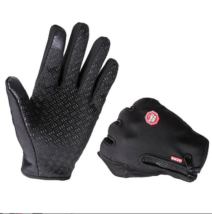 Heated Gloves Winter Thermal Waterproof Touchscreen Warm Grip