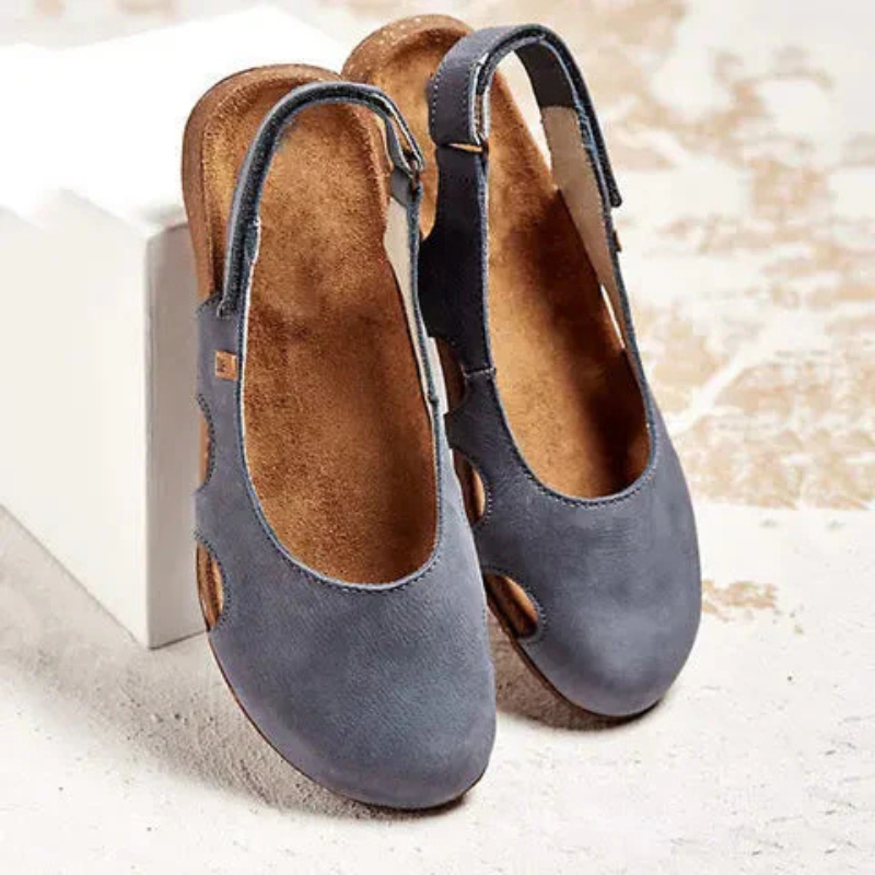 Women’s Arch Support Slingback Sandals | Work Comfort Flats