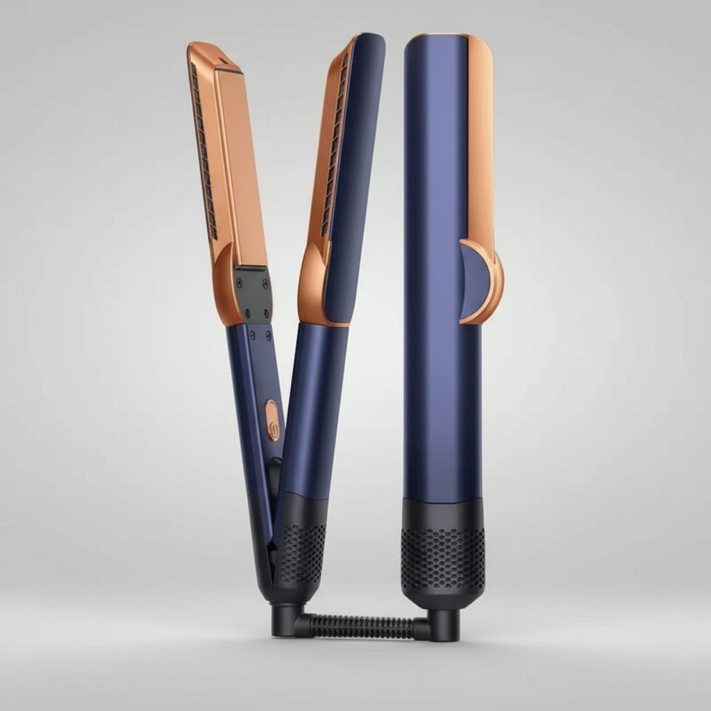 2-in-1 Blow Dryer Hair Straightener Fast Drying Sleek Styling Tool 3