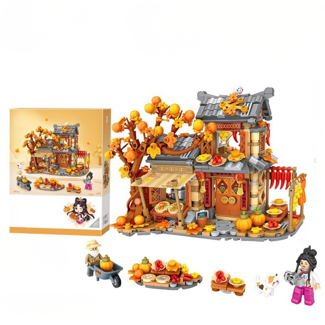 Christmas Gingerbread House Building Set Gift Toy