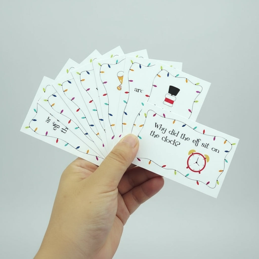 Elf Kit 24 Days Christmas Activity Cards Kids Holiday Set