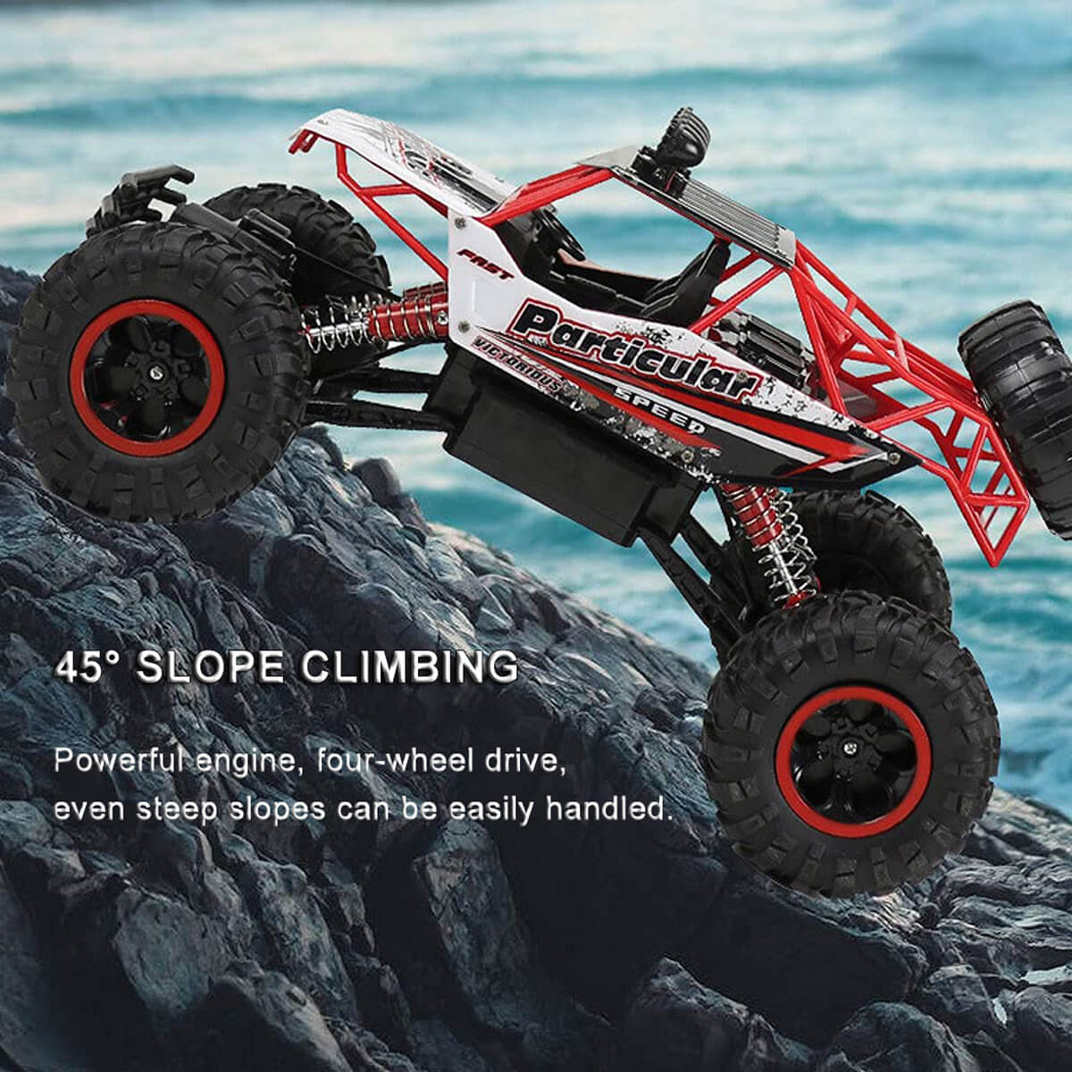 4WD Remote Control Monster Truck Off-Road Climbing Vehicle 8
