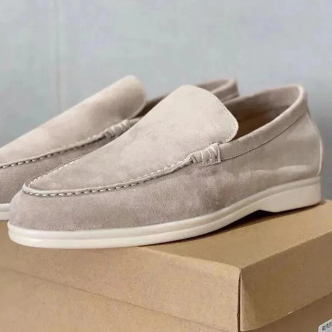 Men’s Barefoot Suede Loafers Shoes | Casual Lightweight Fit
