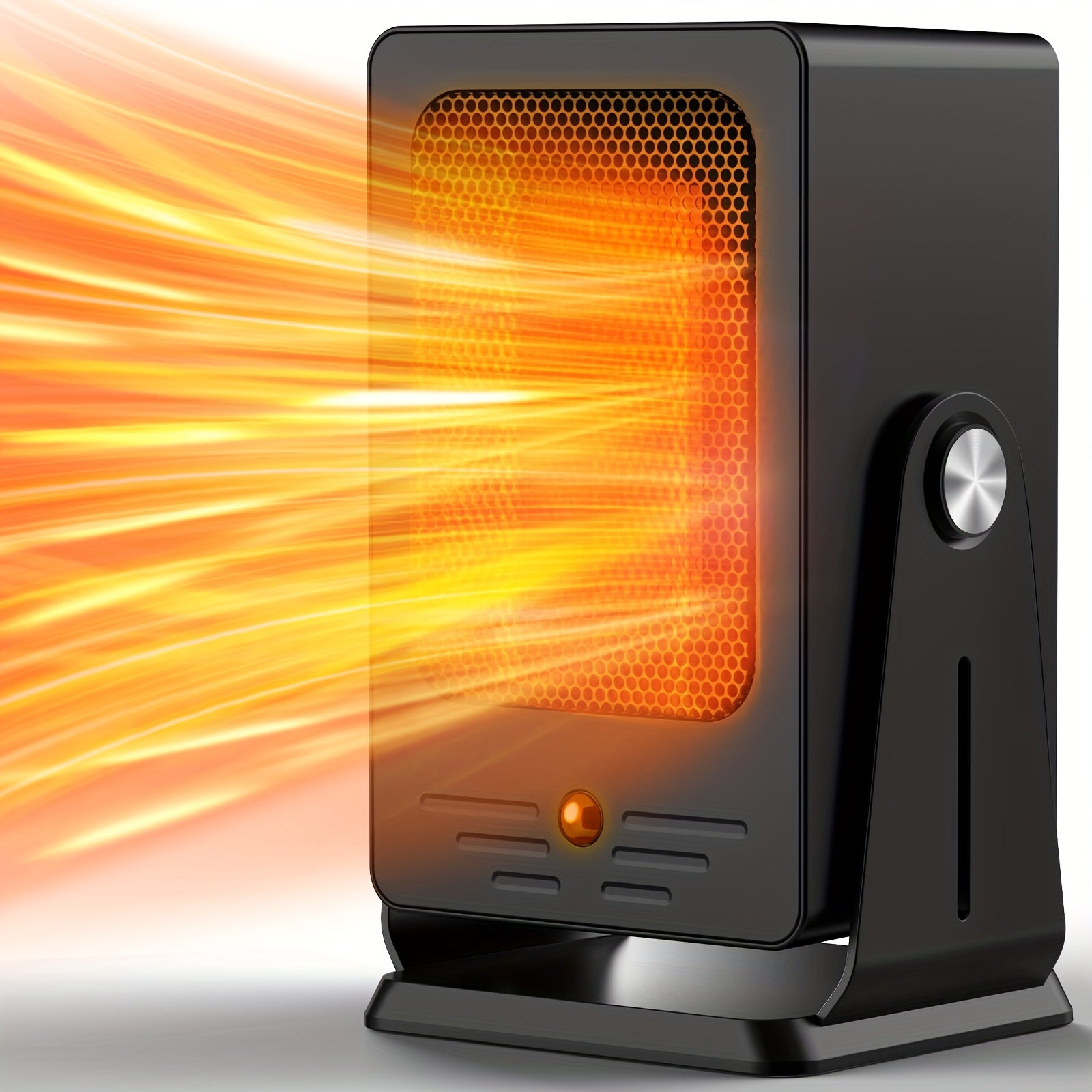 Electric Space Heater 900W Square Convection Heater with Handle