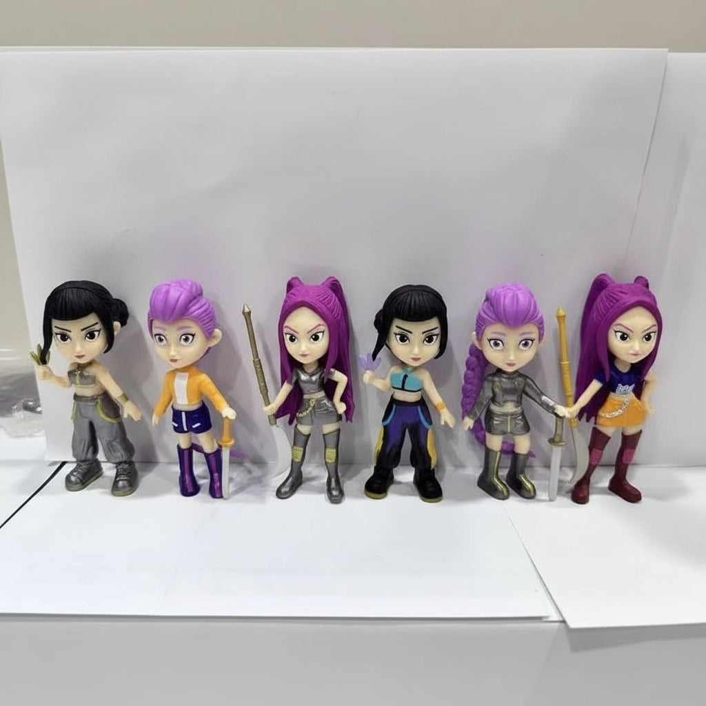 Kpop Anime Action Figures PVC Collectible Model Kids Toys