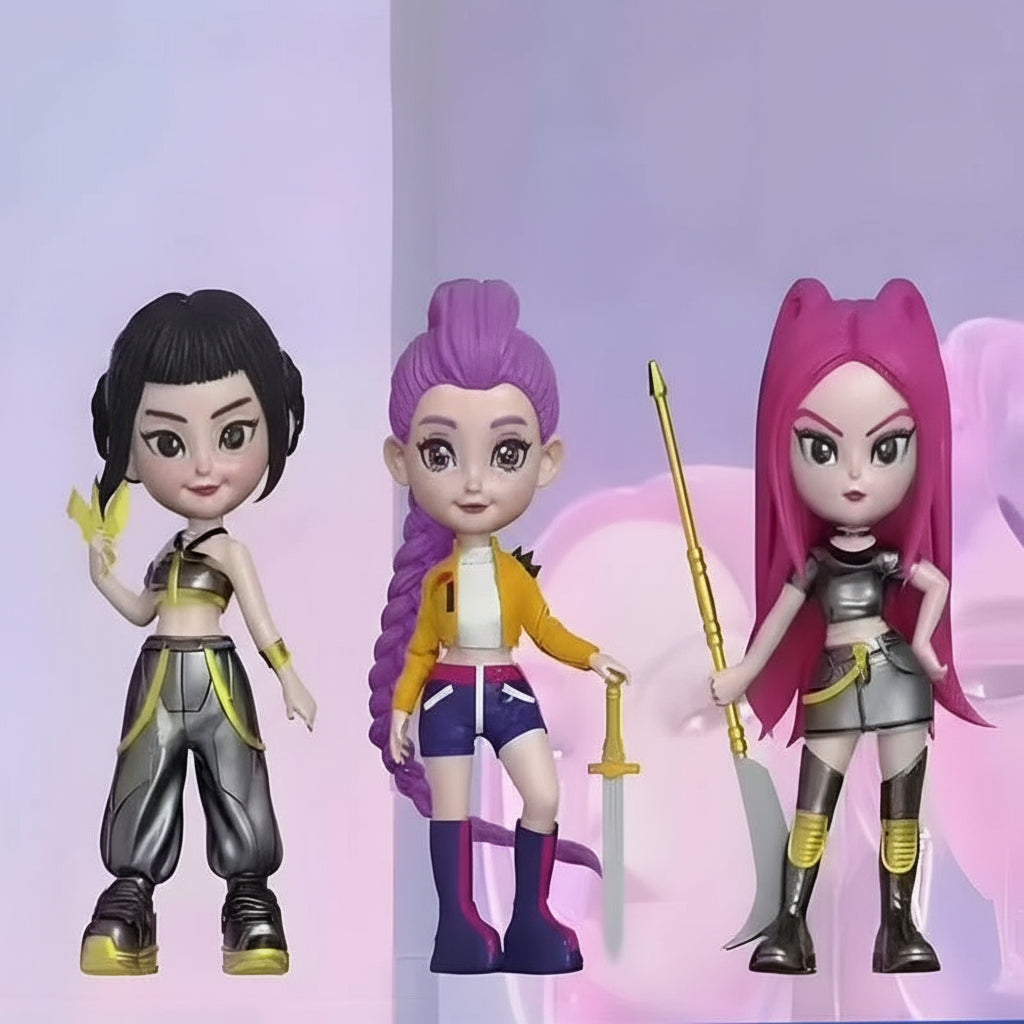 Kpop Anime Action Figures PVC Collectible Model Kids Toys