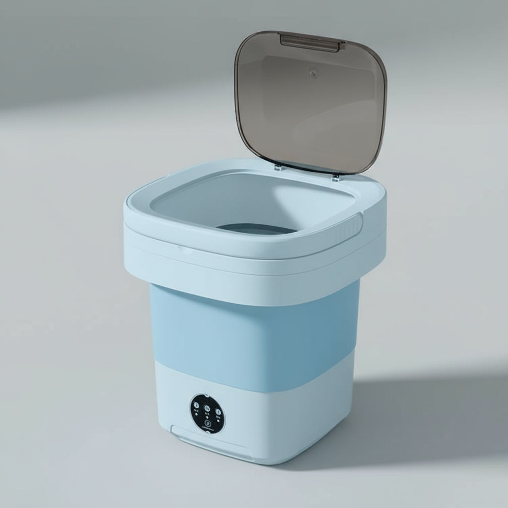 Portable Washing Machine Folding Mini Washer Travel Small Spaces