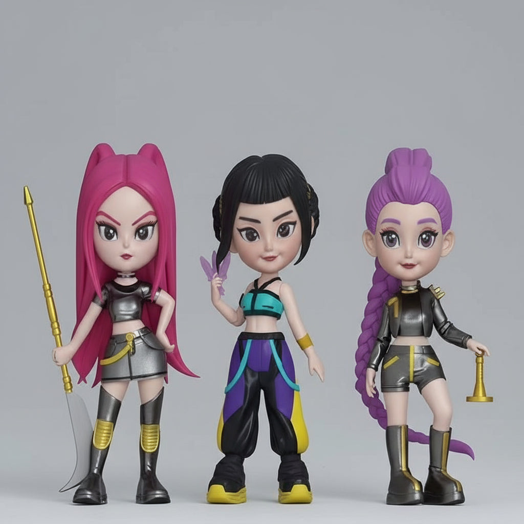 Kpop Anime Action Figures PVC Collectible Model Kids Toys