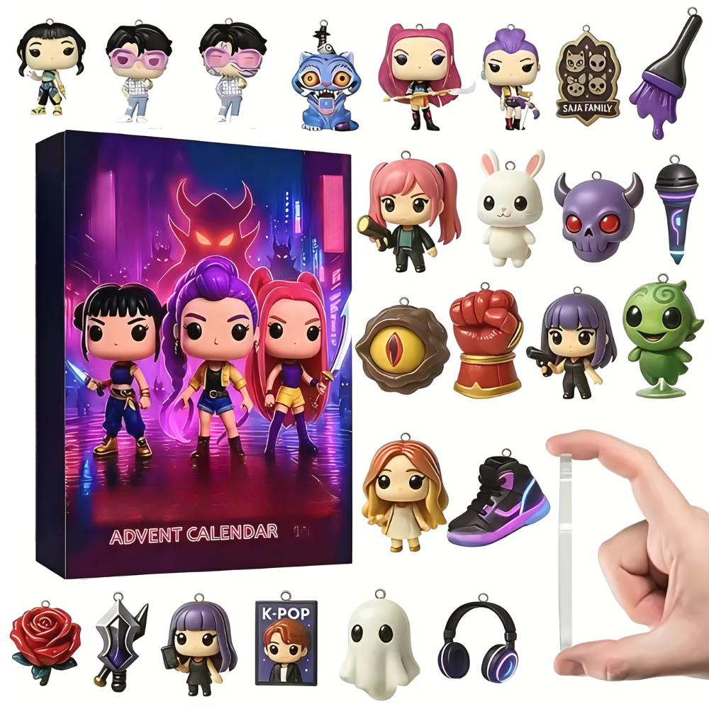 Advent Calendar Anime Figures 24-Day Holiday Surprise Box