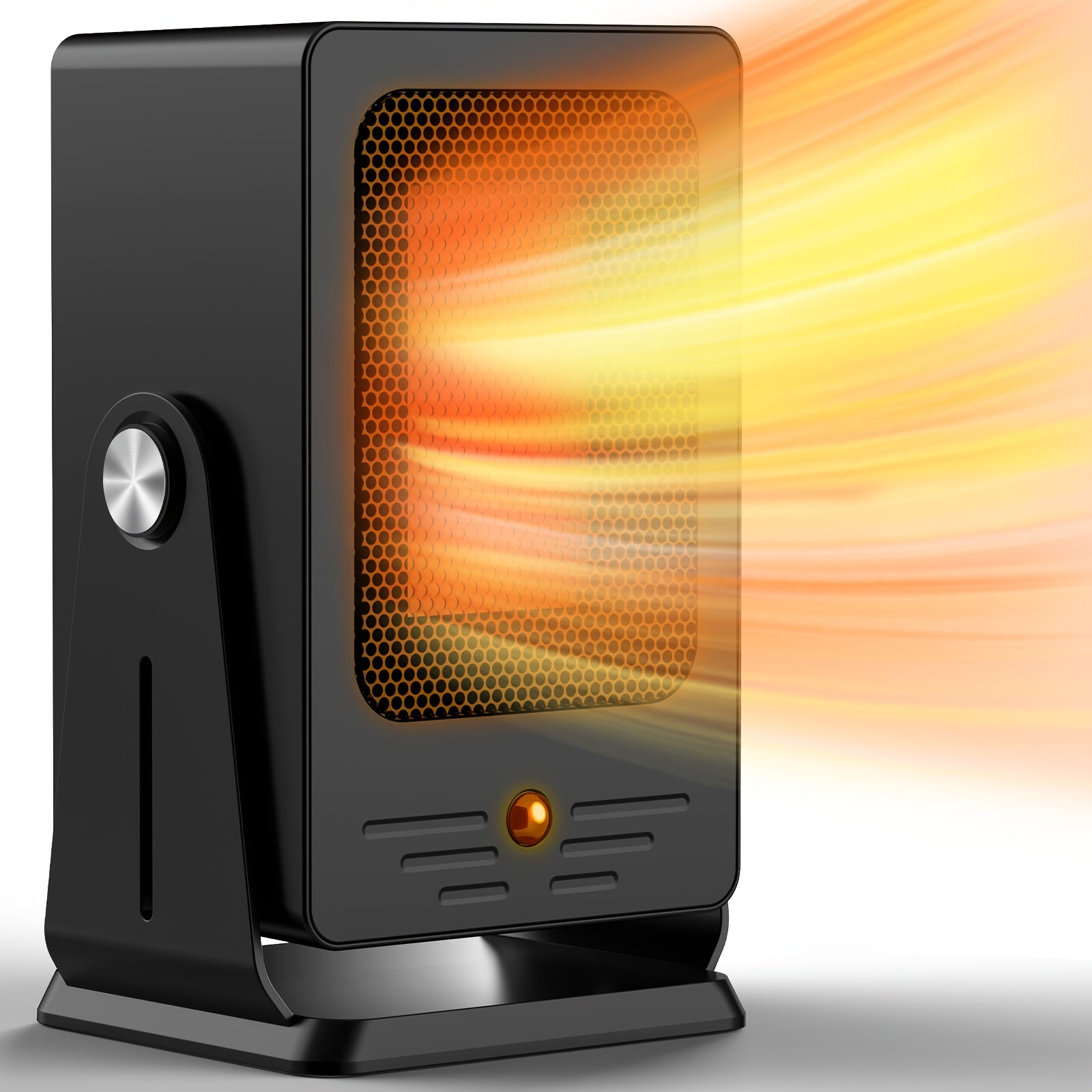 Electric Space Heater 900W Square Convection Heater with Handle