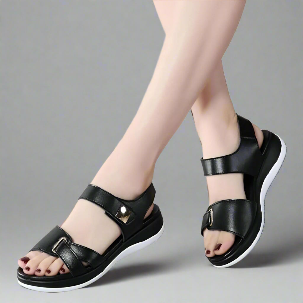 Women’s Comfortable Velcro Sandals | Arch Support Walking