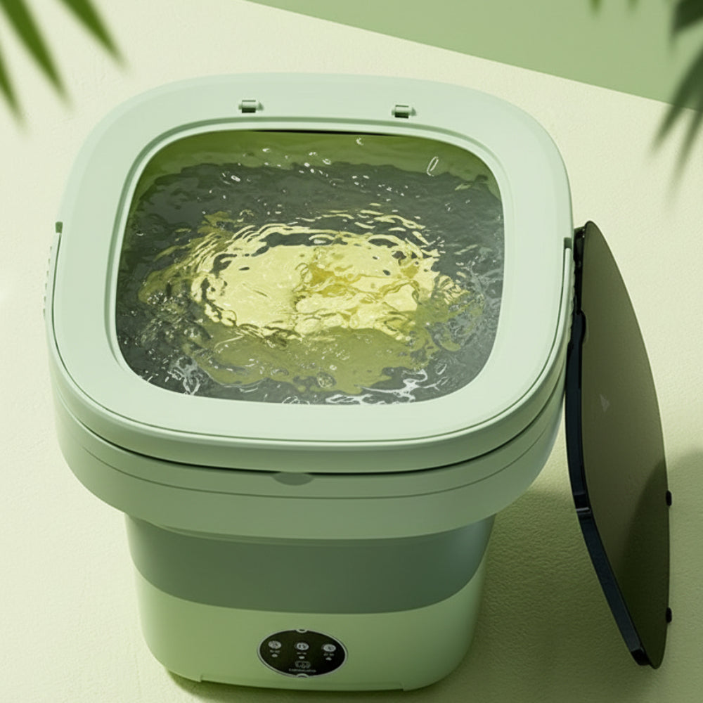 Portable Washing Machine Folding Mini Washer Travel Small Spaces