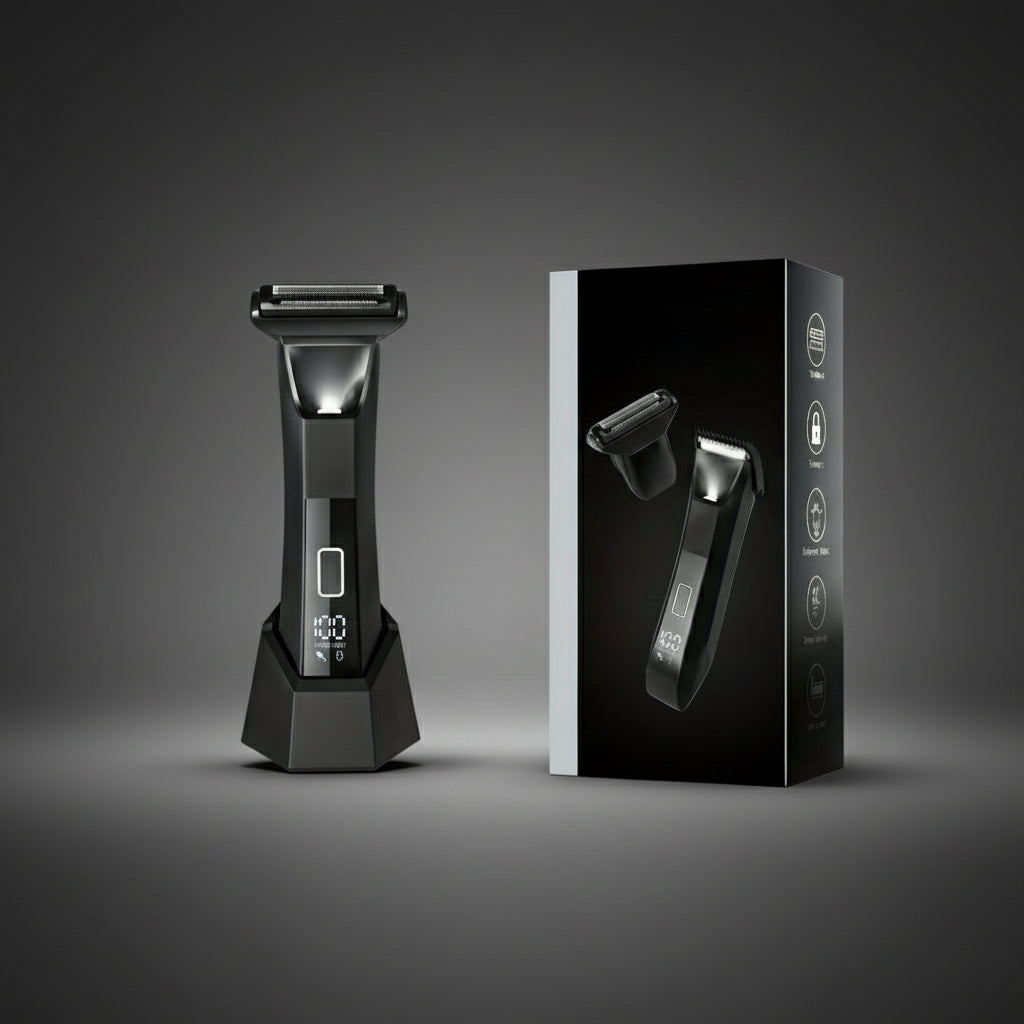 Body Hair Trimmer Men Rechargeable Grooming Kit USB Charging