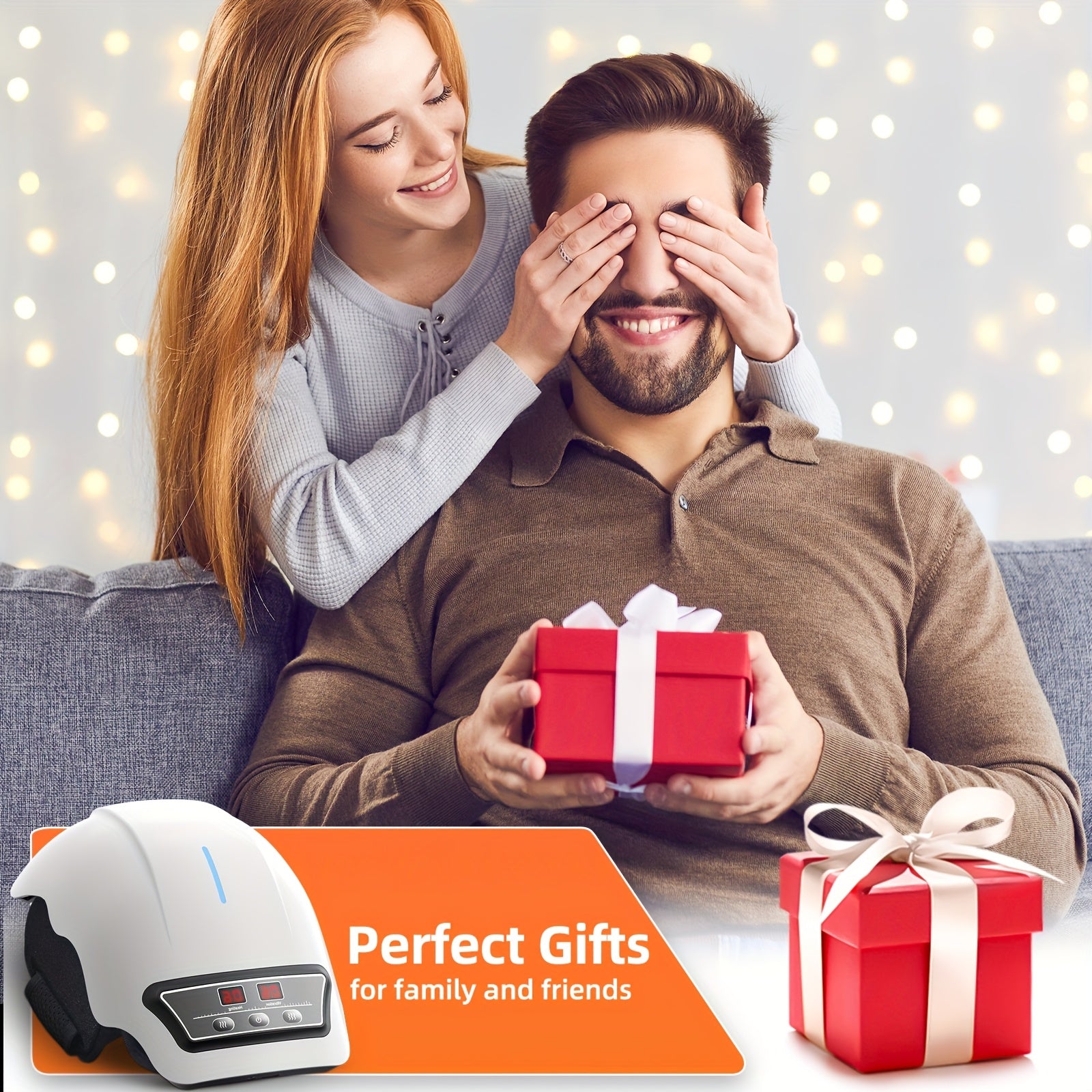 Massager Heated Knee Pad Pain Relief Joint Therapy