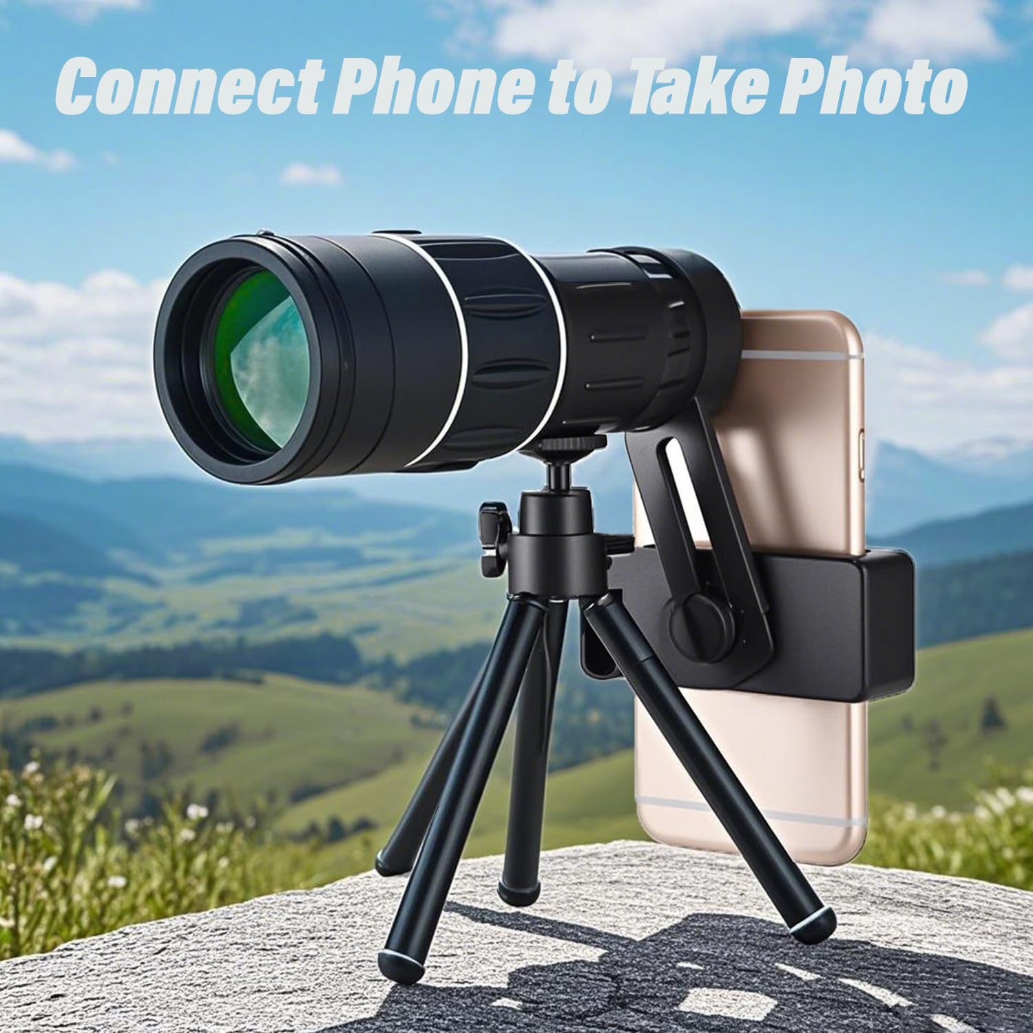 Monocular 16x52 High Power HD Telescope for Adults Bird Watching