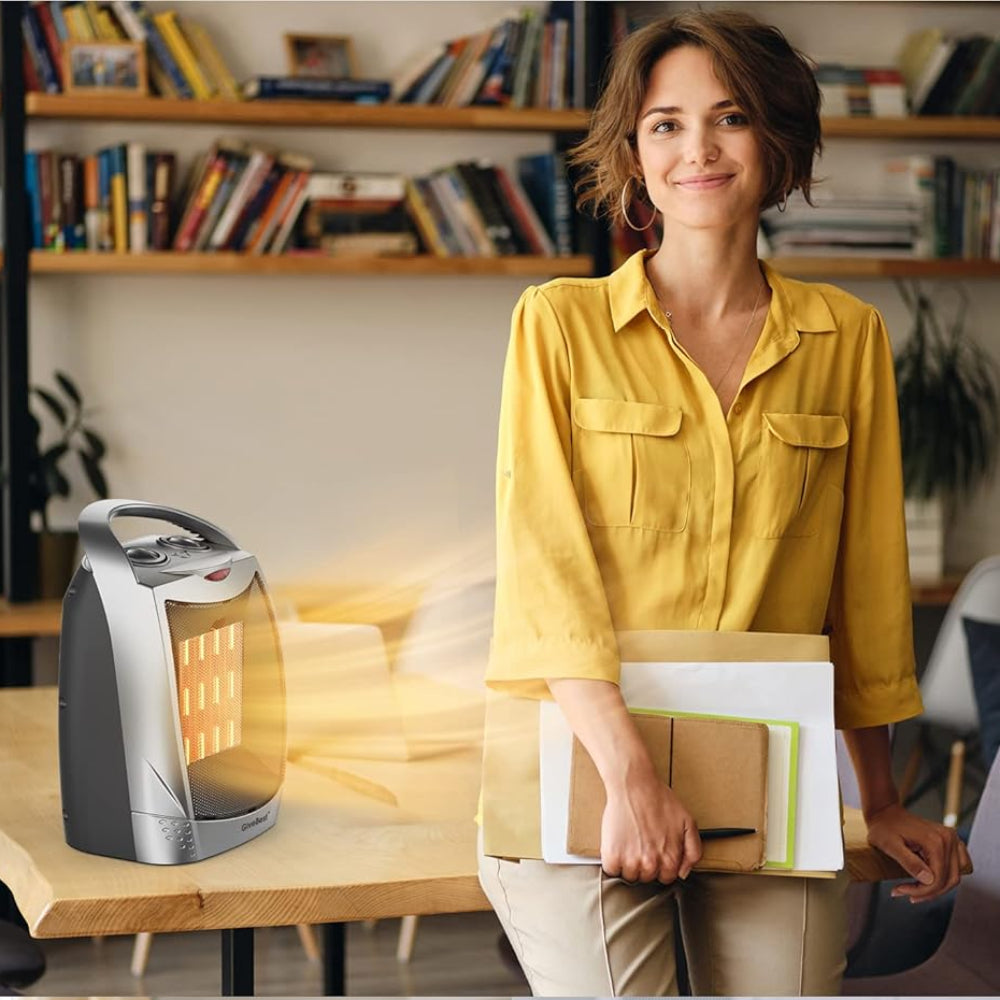 Space Heater Portable 1500W Adjustable Thermostat Quiet