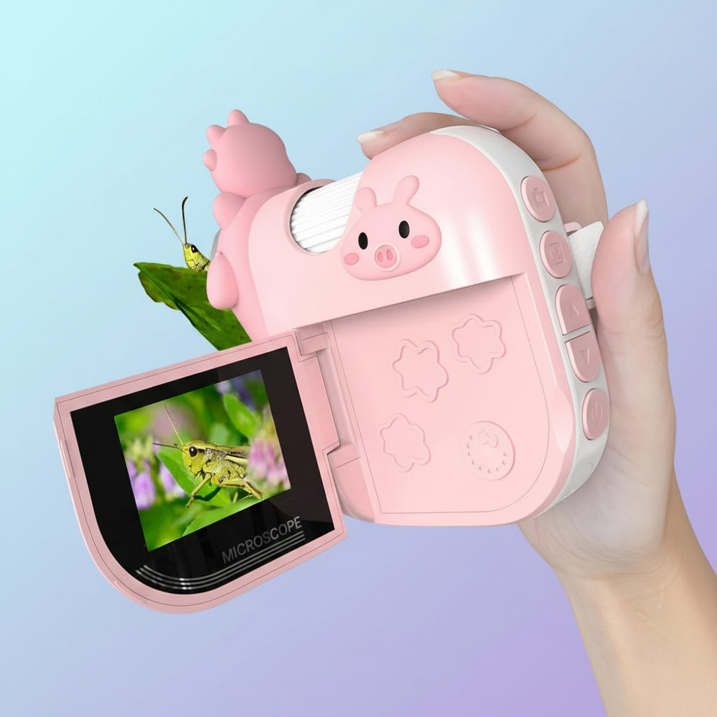 Digital Kids Microscope 3in1 LCD Handheld Science Toy 1000X Zoom