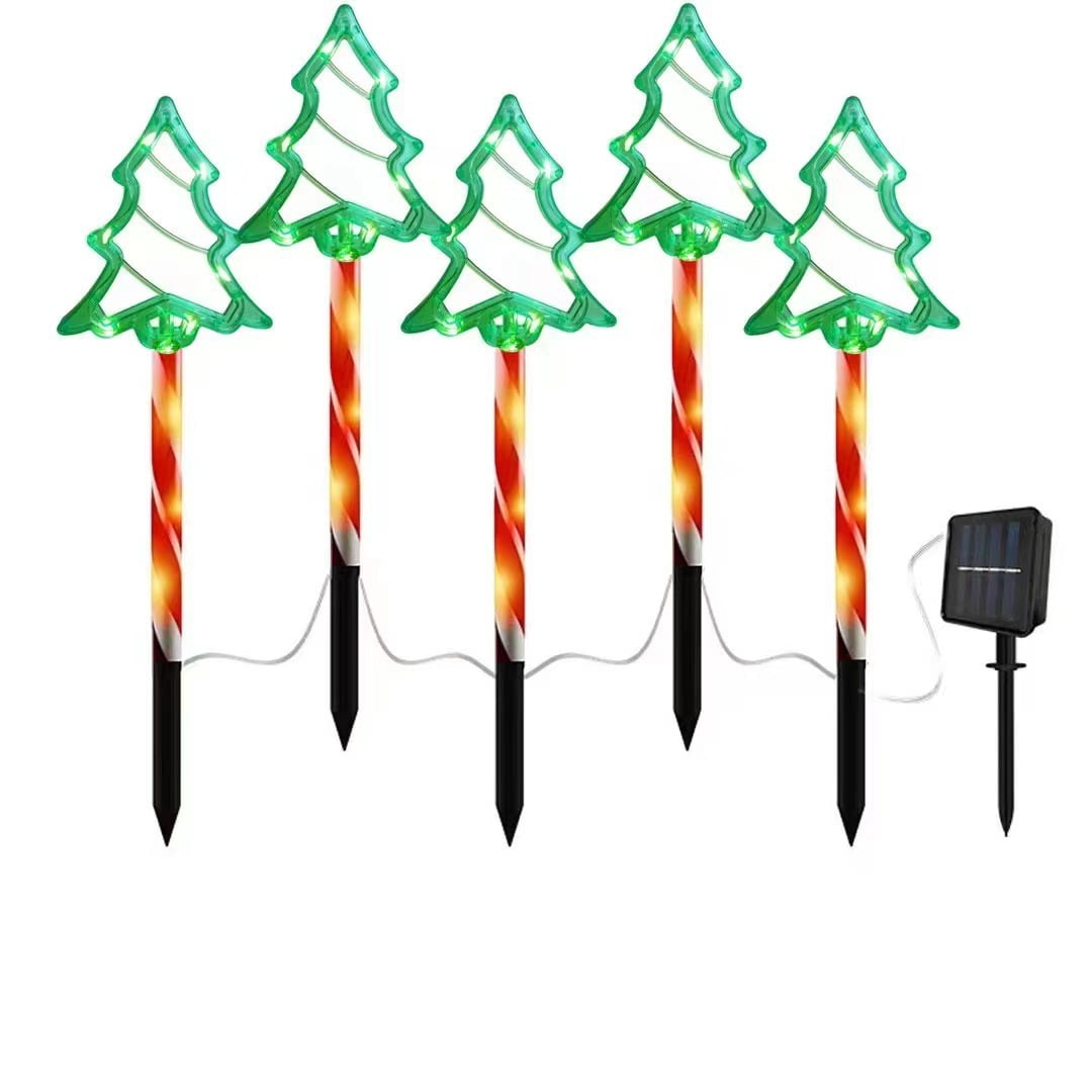 Christmas Pathway Light Outdoor Solar Garden Decoration Stake