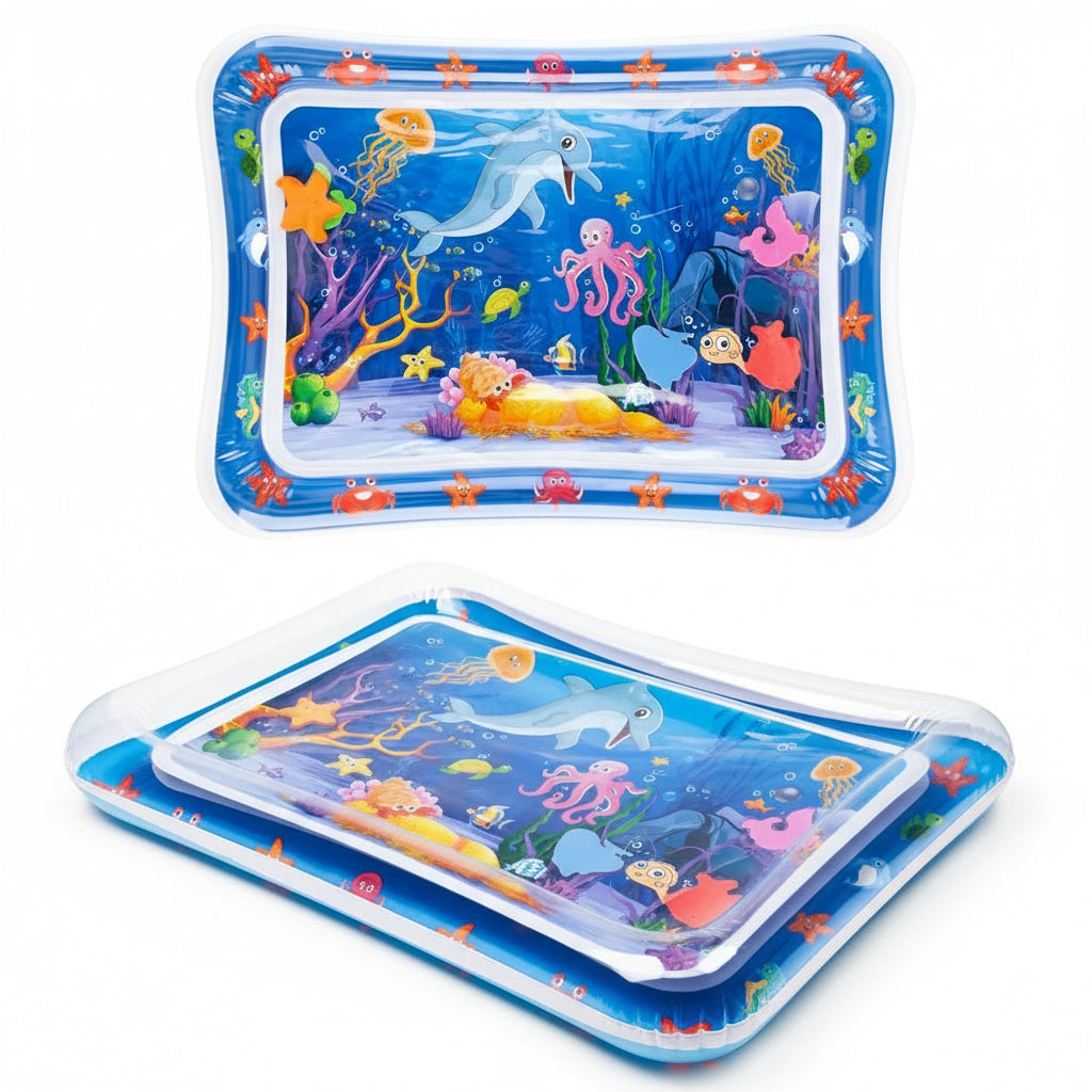 Baby Play Mat Water Tummy Time Pad Sensory Activity Floor Toy