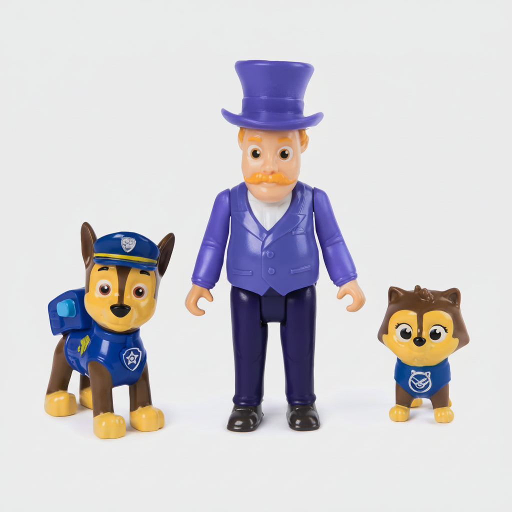 Action Figure Set Kids Rescue Adventure Pretend Play Toys