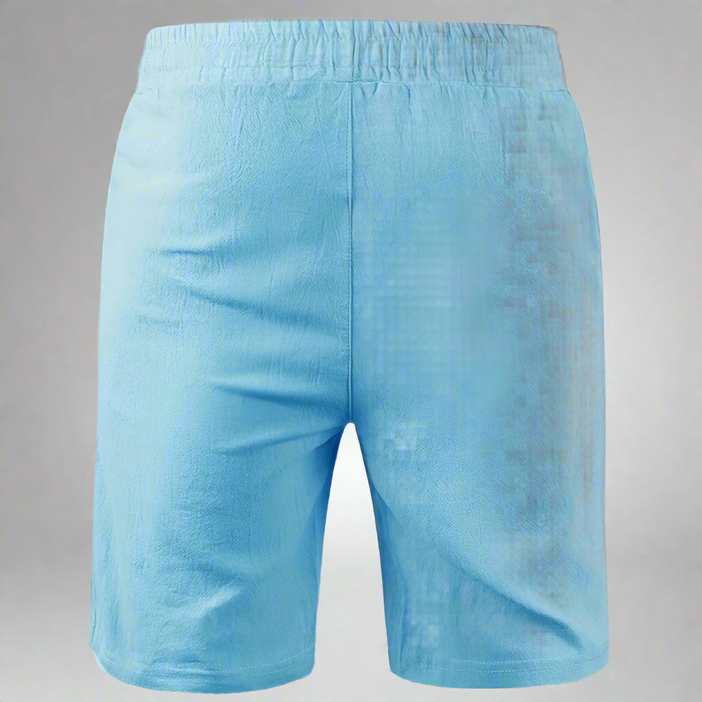 Men’s Casual Linen Shorts | Lightweight Elastic Waist