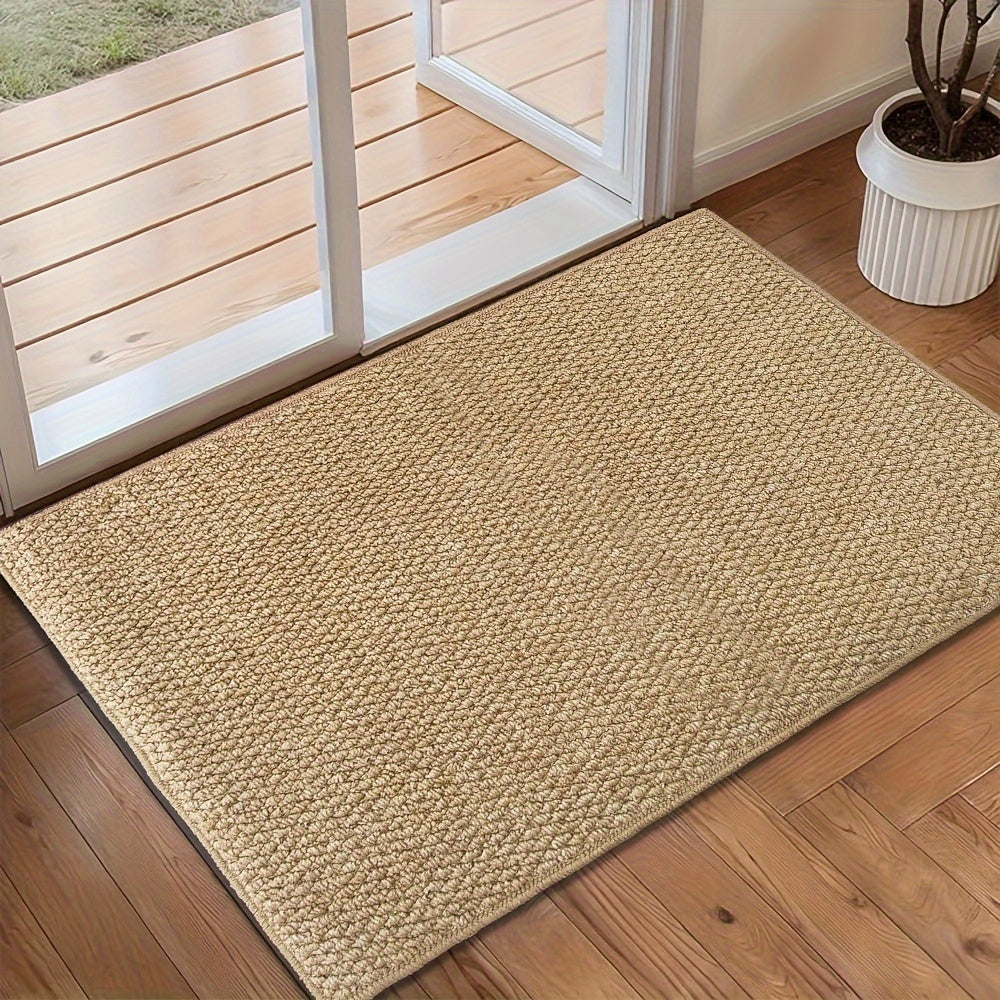 Absorbent Non-Slip Outdoor Door Mat Washable Rug for Entryway 3