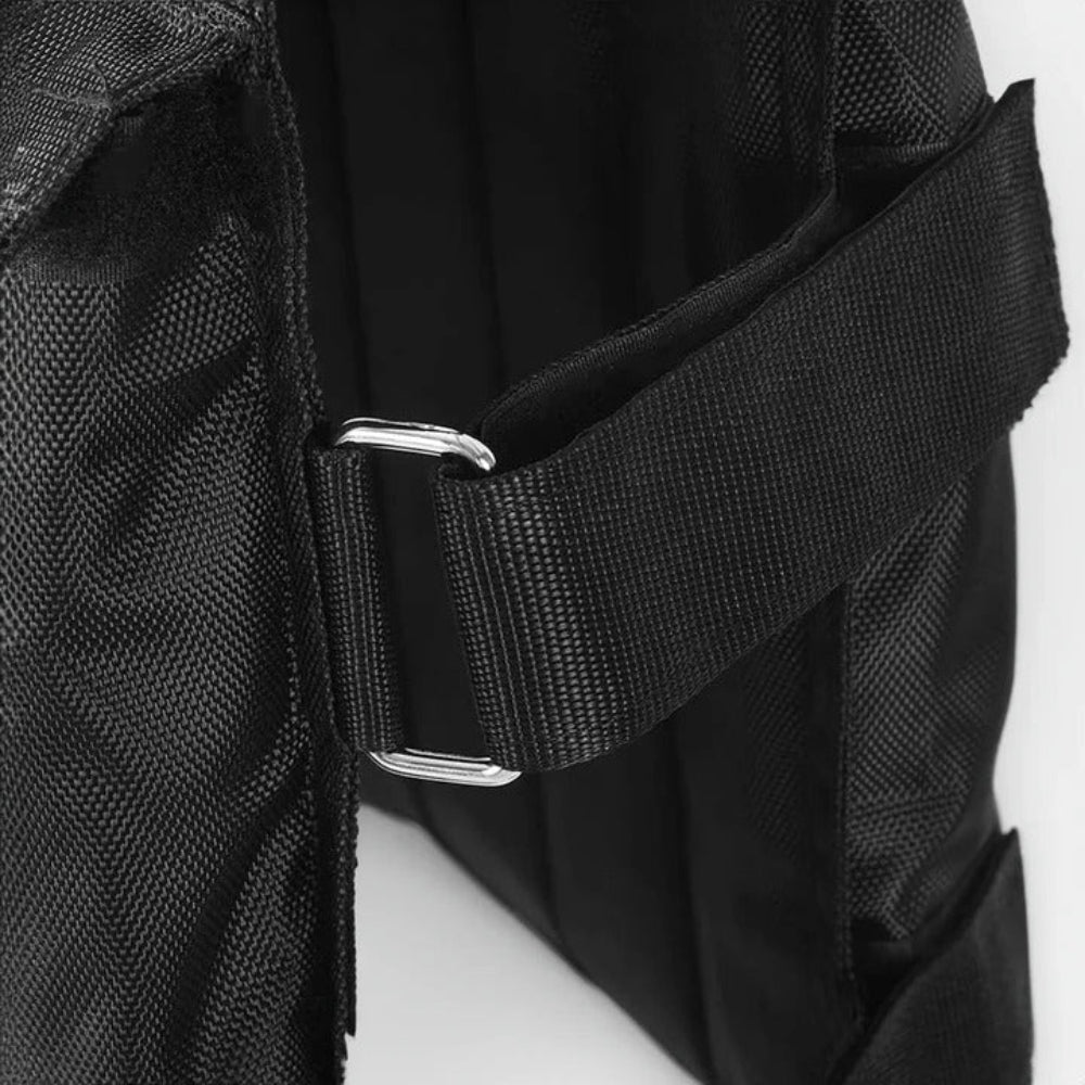 Adjustable 110 Pound Weighted Vest for Strength Training Cardio 2