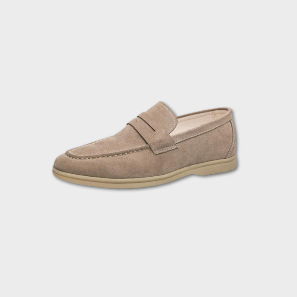 Men’s Barefoot Suede Loafers | Lightweight Casual Shoes