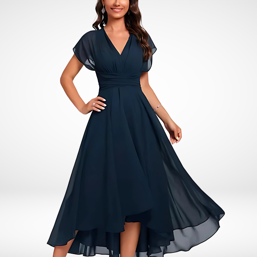 Women's Formal Summer High Low Dress | Midi